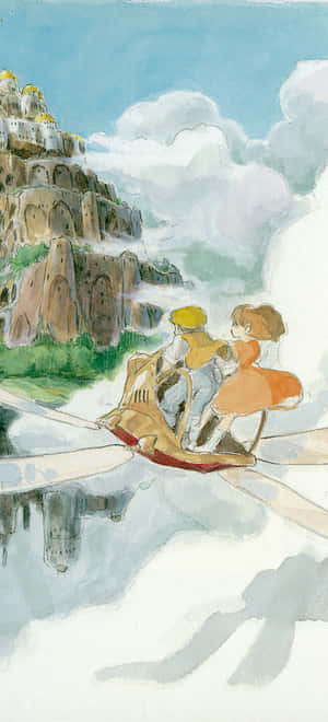 Studio Ghibli Selfoon — Infinix Zero 40 Muurpapier