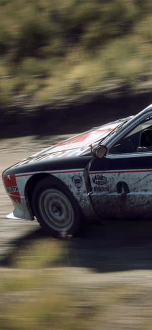 Iphone Xs Dirt Rally Agtergrond — Galaxy S22 Ultra Muurpapier