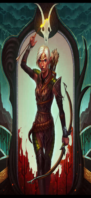 Iphone Xs Dragon Age Inquisition Agtergrond — Redmi Note 17 Muurpapier
