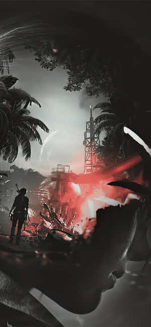 Pixel 3 Shadow Of The Tomb Raider Agtergrond — Xiaomi Civi 5 Pro Muurpapier