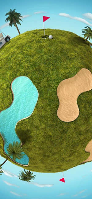 Wonderlike Gholf — iPhone 11 Pro Max Muurpapier