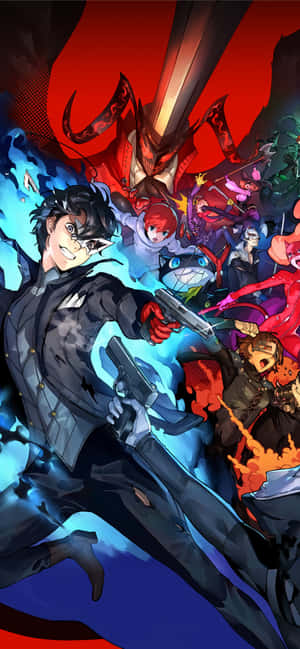 Persona 5 selfoon — Redmi Note 14S Muurpapier