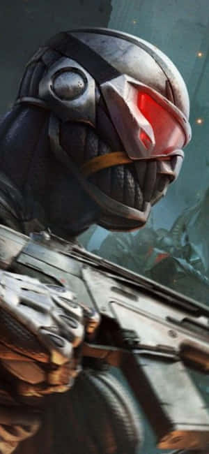 Iphone X Crysis 3 Agtergrond — Xiaomi Civi 4 Pro Muurpapier
