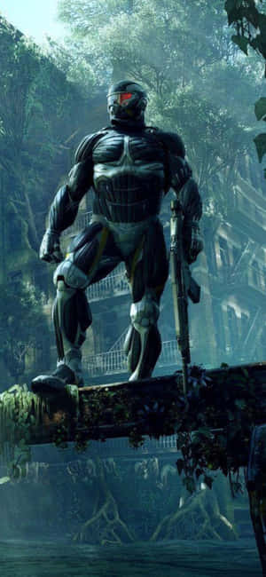 iPhone X Crysis 3 Agtergrond — iPhone Air Muurpapier