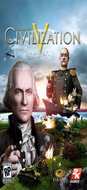 iPhone X Civilization V Agtergrond — Huawei Pura 90 Muurpapier