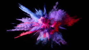 Purple color burst art for MacBook Pro wallpaper. — MacBook Pro Muurpapier