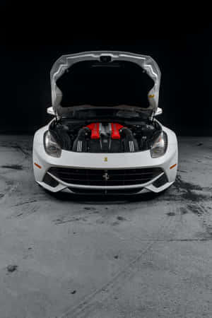 Ferrari agtergrond — Xiaomi Pad Muurpapier
