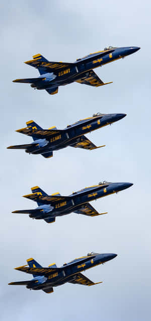Blue Angels — Vivo V70 Muurpapier