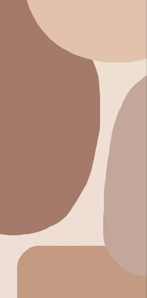Tan — Abstrakte kuns GIF Muurpapier