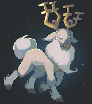 Majestueuse Wyrdeer — Pokémon Muurpapier