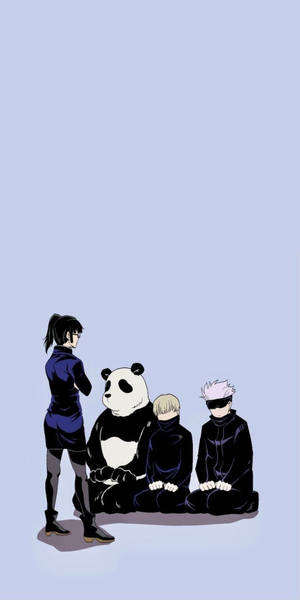 Maki Zenin Ontketen - Jujutsu Kaisen Foonagtergrond — Jujutsu kaisen Muurpapier