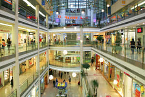 Mall-agtergrond — MacBook Pro M2 Muurpapier