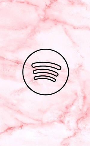 Marble Pink Spotify-agtergrond — Galaxy Tab S Muurpapier