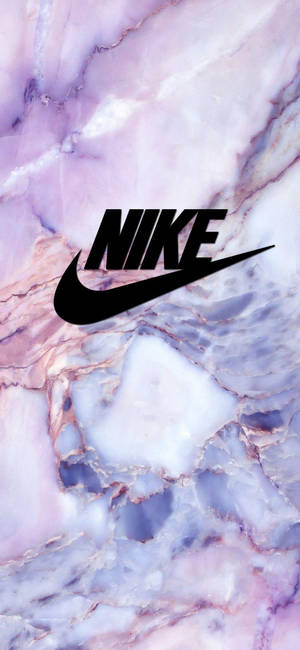 Marmer Nike iPhone Logo — Galaxy S25 Edge Muurpapier
