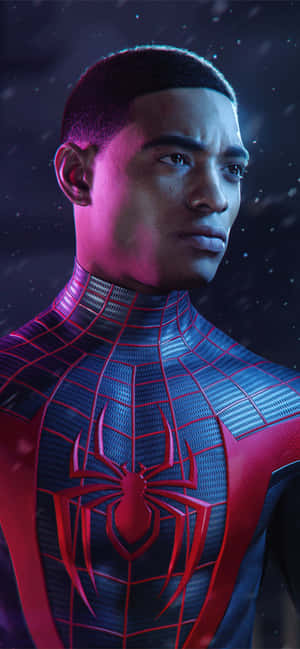 Miles Morales iPhone — Redmi Note 17 Muurpapier