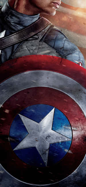 Captain America-agtergrond — Huawei Pura 90 Pro Muurpapier