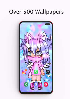 Oulike Gacha Life-seun — Vivo Pad5 Muurpapier