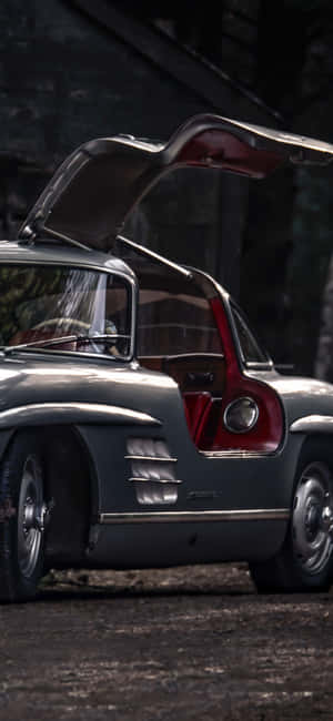 Klassieke Mercedes — iPhone 18 Pro Max Muurpapier