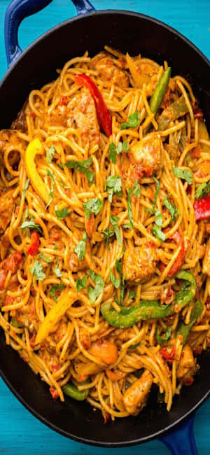 Iphone X Pasta Agtergrond — Pixel 8a Muurpapier