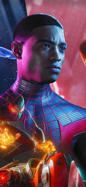Miles Morales iPhone — Redmi Note 17 Pro Muurpapier