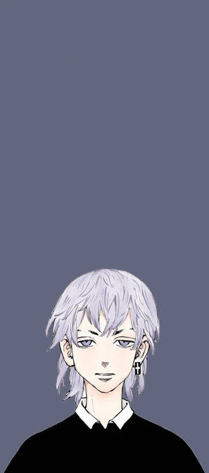 Minimalistiese Anime Takashi Mitsuya muurpapier — Pixel 11 Muurpapier