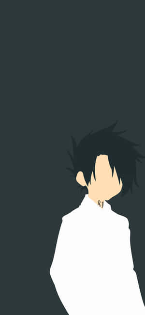 Minimalistiese Anime Ray Van The Promised Neverland — Vivo V Muurpapier