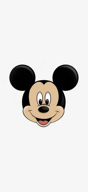 Minimalistiese Mickey Mouse iPhone — Galaxy S25 Muurpapier