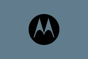 Minimalistiese Motorola-voorletter — Motorola Muurpapier