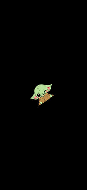 Oulike Baba Yoda Prente — iPhone 14 Muurpapier
