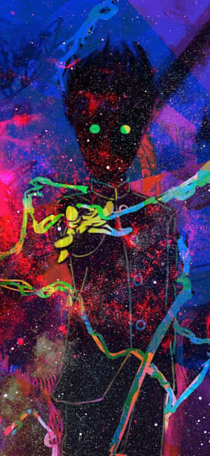 Mob Psycho prente — Vivo T5e Muurpapier