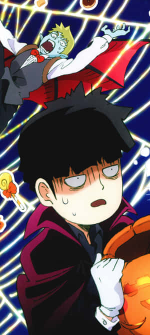 Mob Psycho prente — Redmi Note Muurpapier