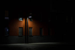 Moderne Straatlig Donker 4k