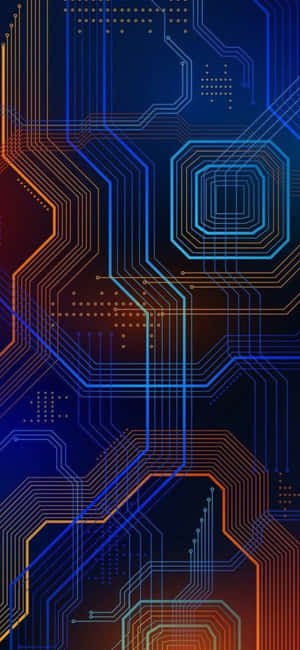 Tegnologie Agtergrond — Vivo V70 Muurpapier