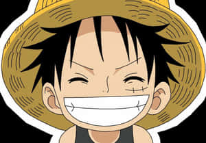 Monkey D. Luffy, gereed vir die avontuur! — Oulike Aap Muurpapier