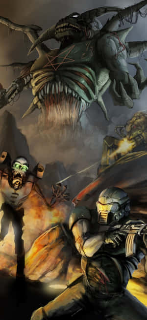 Iphone Xs Doom Agtergrond — Zenfone Muurpapier