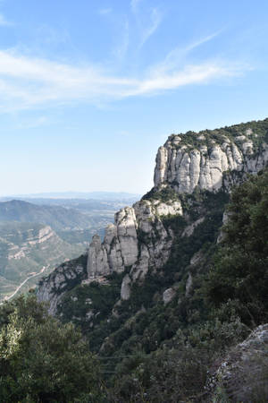 Montserrat Krans Foon — Huawei MatePad Muurpapier