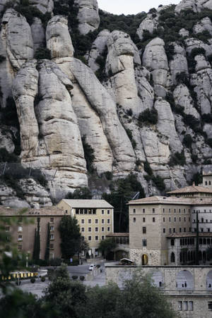 Montserrat Wit Rotse — Huawei MatePad Edge Muurpapier