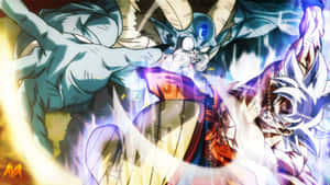 Dragon Ball Super prente — Dragon ball super GIF Muurpapier