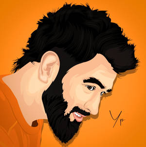 MSD Dik Baard — Pixel 9 Pro Fold Muurpapier