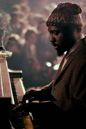 Musikale Kunstenaar Thelonious Monk — Xiaomi Pad 9 Pro Muurpapier