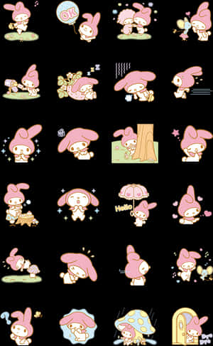 Stikerlyn My Melody, HD Png Aflaai