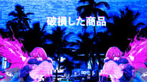 Pers anime-agtergrond — Persoonlike Anime Muurpapier