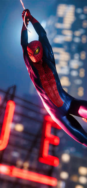 Spiderman-agtergrond — Xiaomi Civi 4 Pro Muurpapier