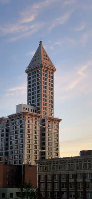 Iphone X Seattle Agtergrond — Neutraal Muurpapier