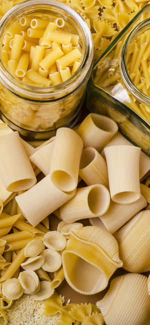 Beste Pasta Agtergrond — Galaxy S22 Ultra Muurpapier