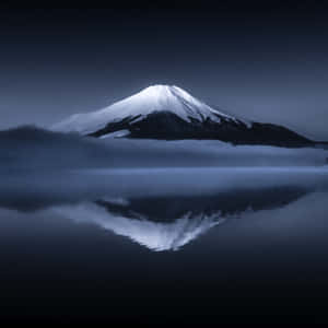 Mt Fuji Prente — iPad Pro M4 Muurpapier