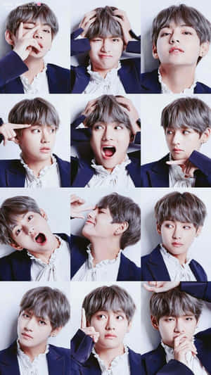 Bts V-foto's — BTS V Muurpapier