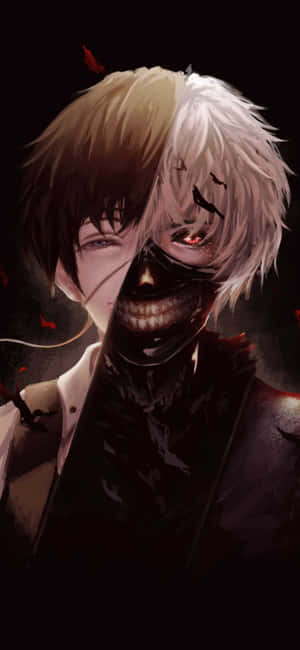 Tokio Ghoul prente — Realme Note Muurpapier