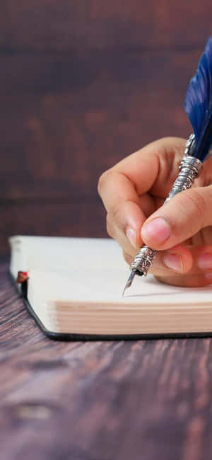 Pen Prente — Realme Note Muurpapier