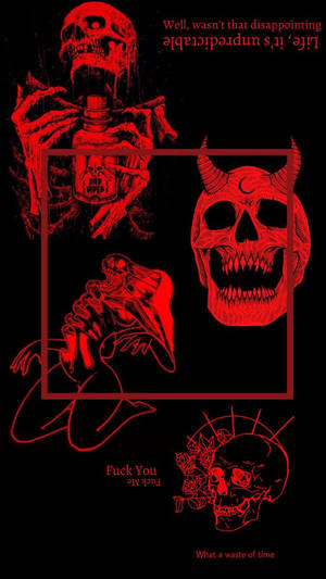 Gotiese estetika — Goth-estetiek Muurpapier